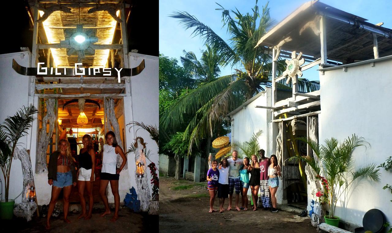 Gipsy Backpackers Hostel Gili Trawangan Luaran gambar